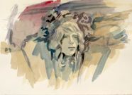 Untitled; watercolor on paper, 28 x 38 cm, 2007 - Version 2