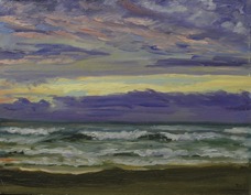 Sunset I; oil on canvas, 31 x 40 cm, 1987.jpg