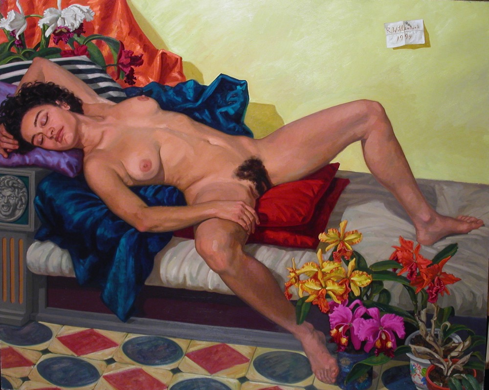 Medusa; oil on canvas, 155 x 190 cm, 1994